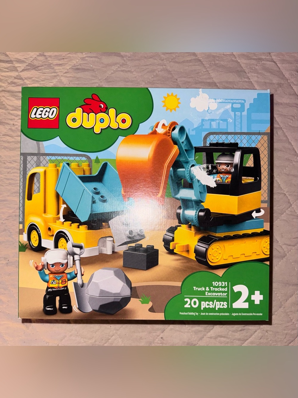 Lego Duplo Truck & Tracked Excavator Set - Ages 2 and up